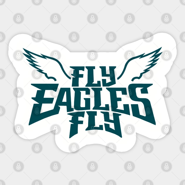 Fly Eagles Fly Sticker by FanSwagUnltd